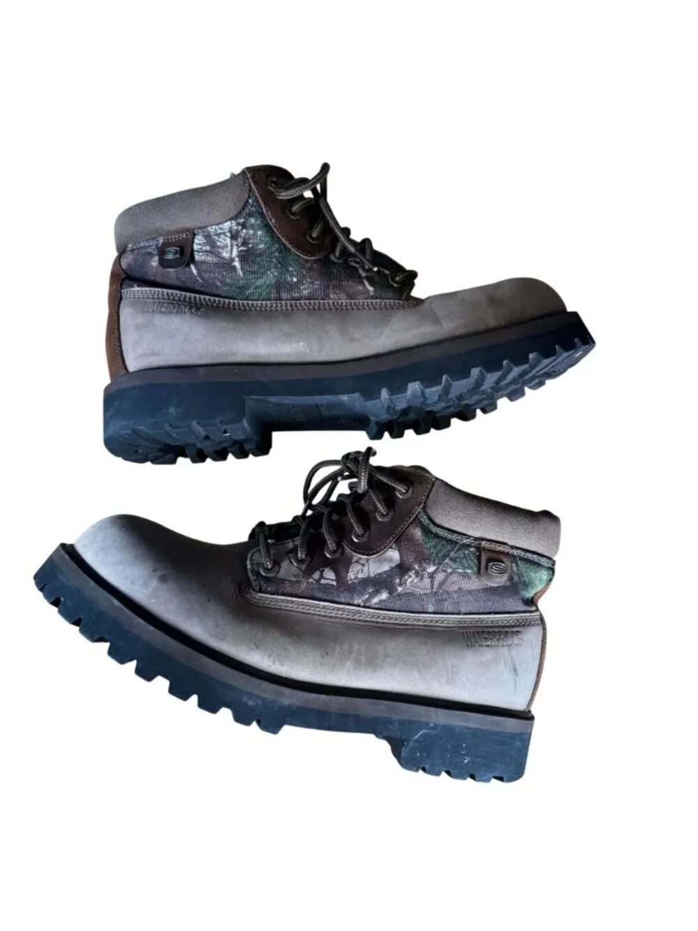 Skechers Tan Sergeants Verdict Camo Waterproof Work Boots Men's Size 13